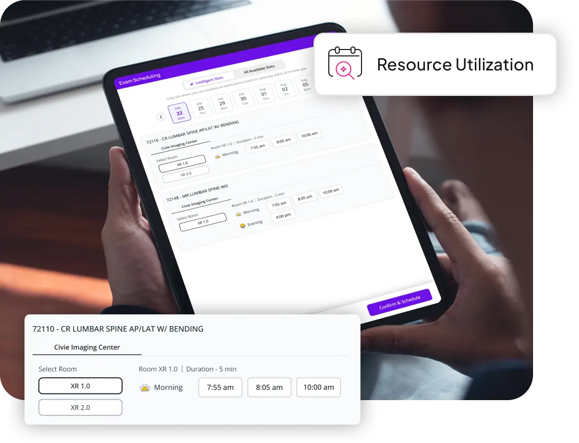 Self-service icon representing a computer and mobile phone.